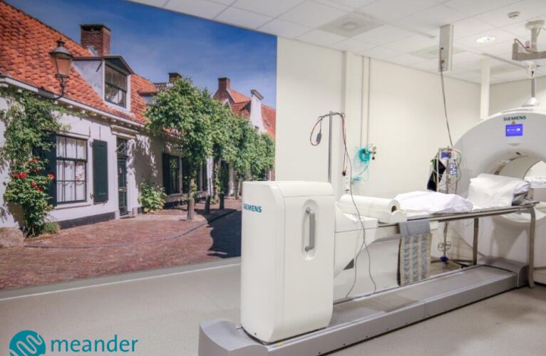 Aankleding PET-CT ruimte