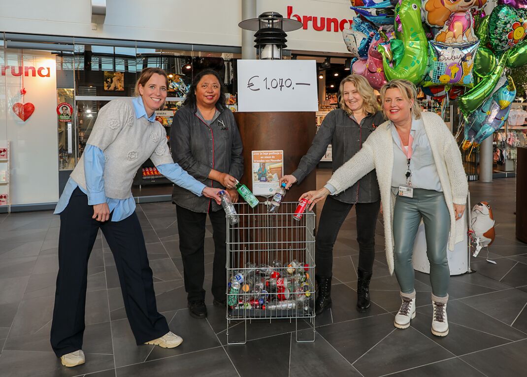 Succesvolle statiegeldactie Bruna in Meander
