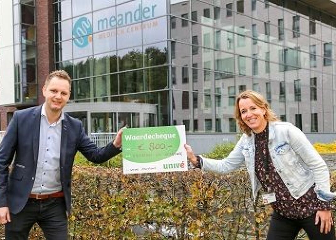Univé doneert voor project beweeg je beter