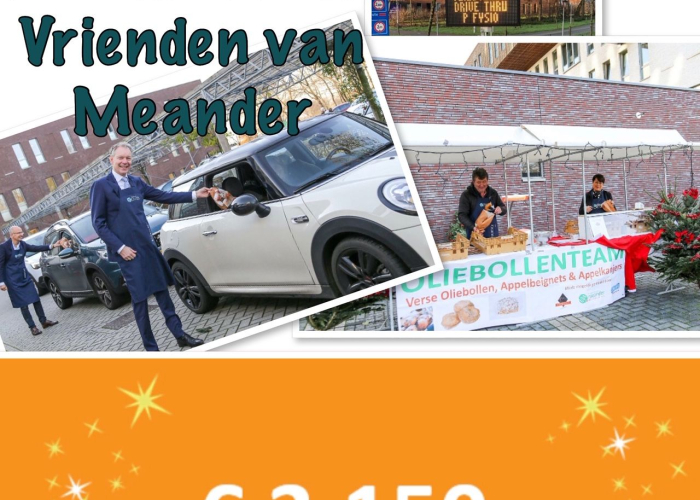 Succesvolle drive thru oliebollenactie 2020