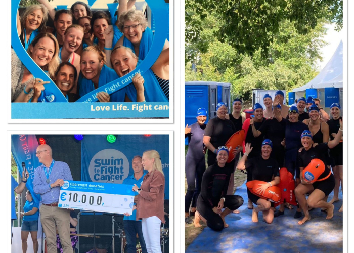 Succesvolle Swim to Fight Cancer Amersfoort