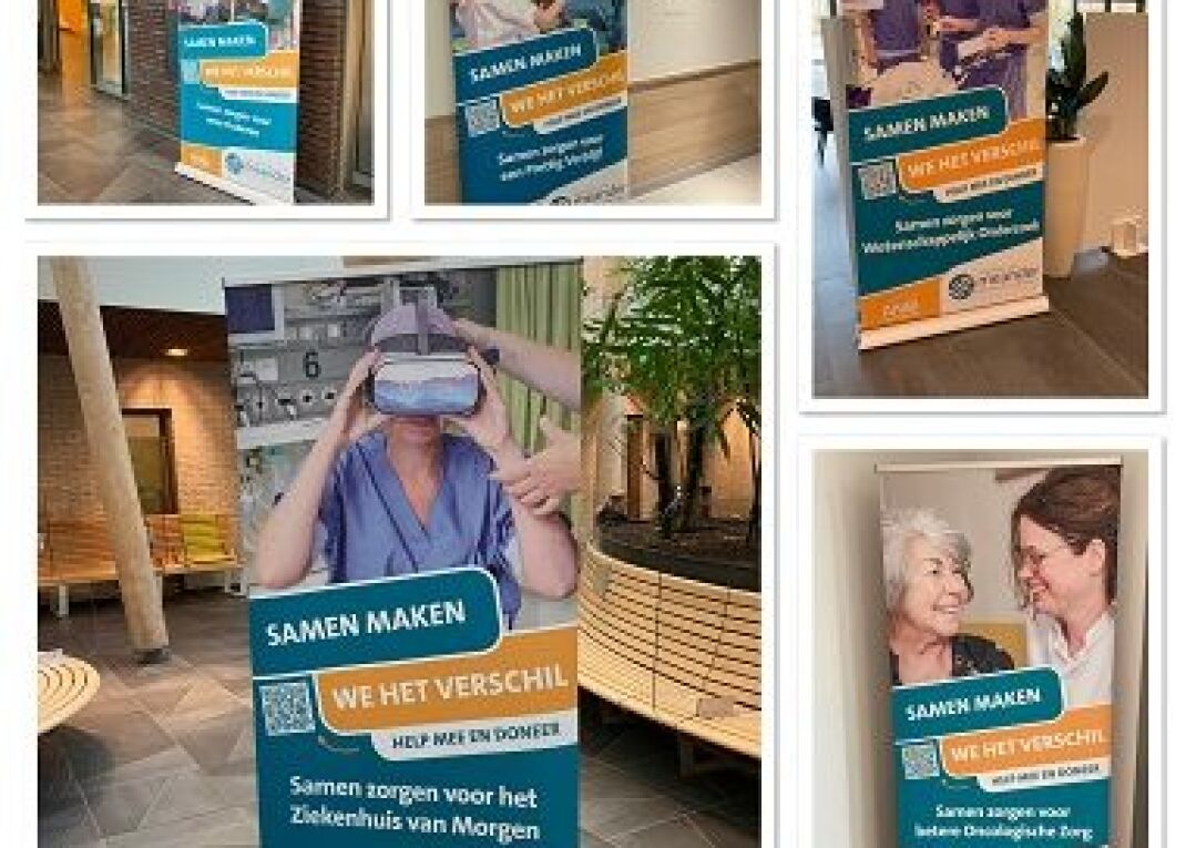 Nieuwe banners van de Vrienden