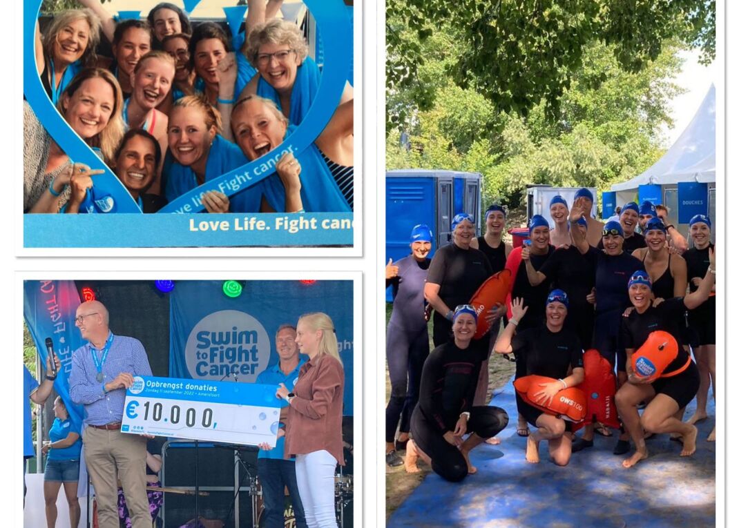 Succesvolle Swim to Fight Cancer Amersfoort