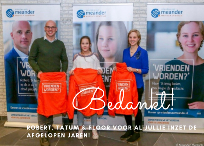Dank je wel, ambassadeurs