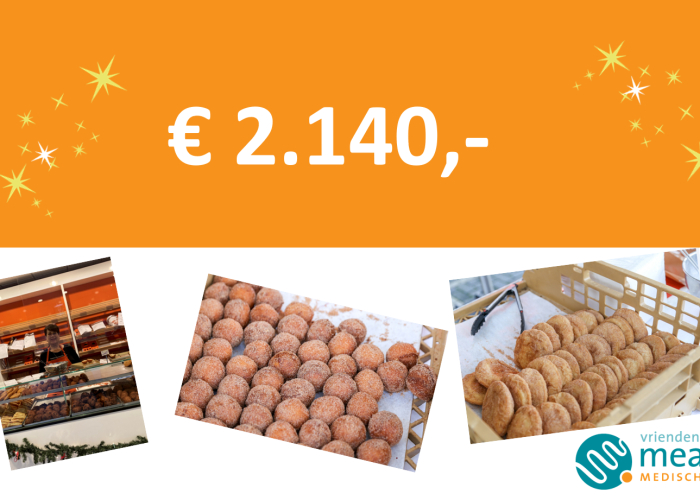 Opbrengst oliebollenactie 2021